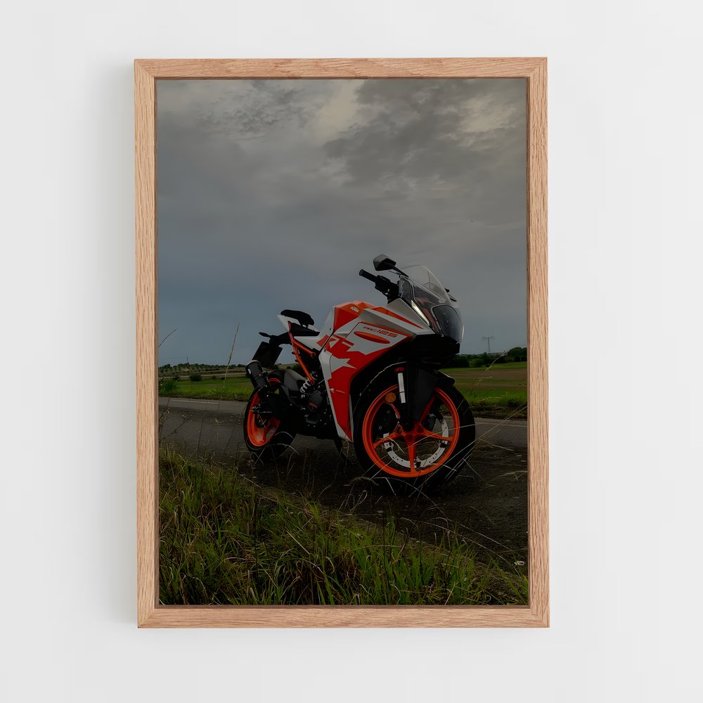 Poster Road Trip 125 – affiche KTM Moto (vue 4)